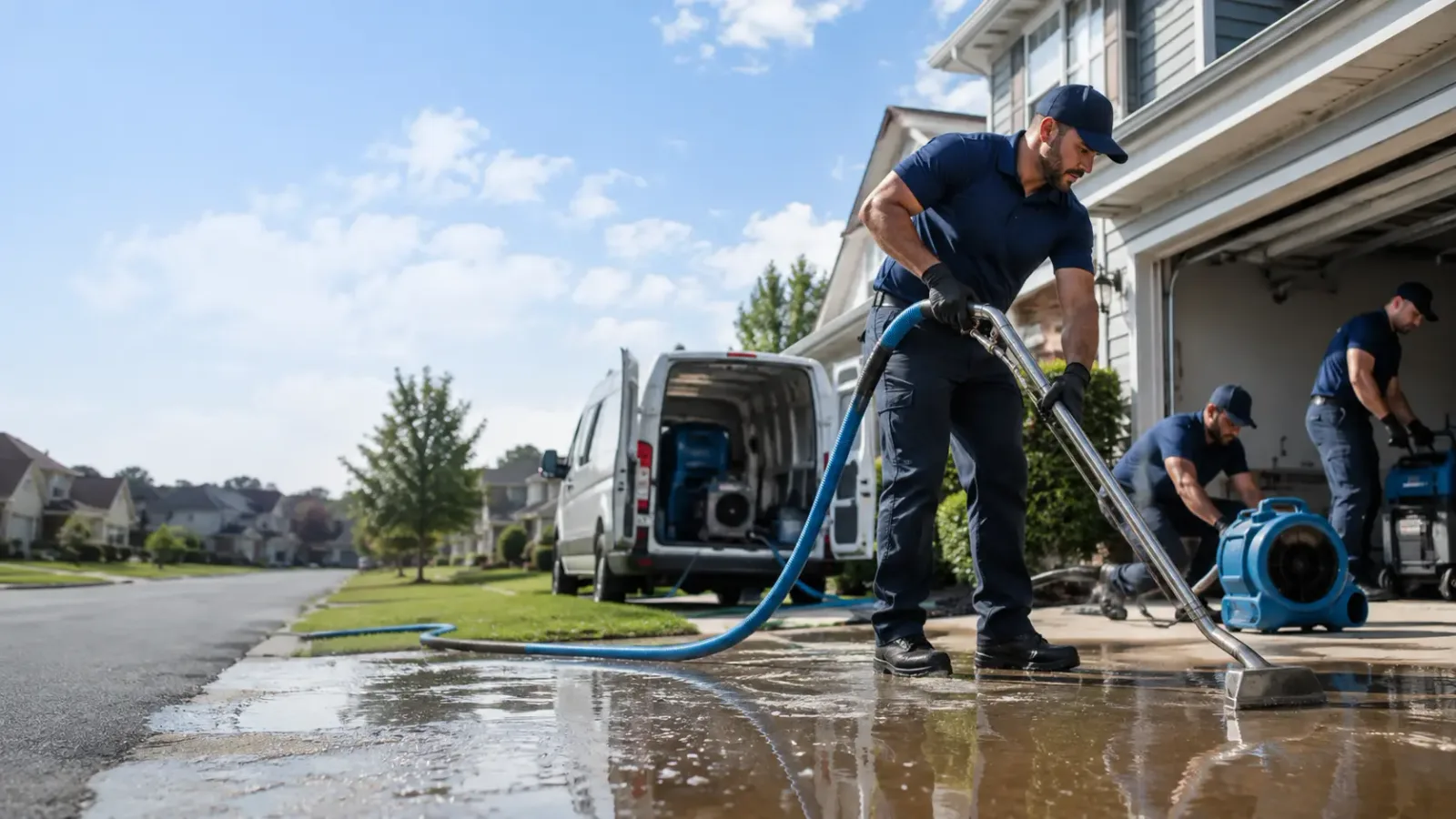 Flood Damage Restoration in Edwardsville, KS